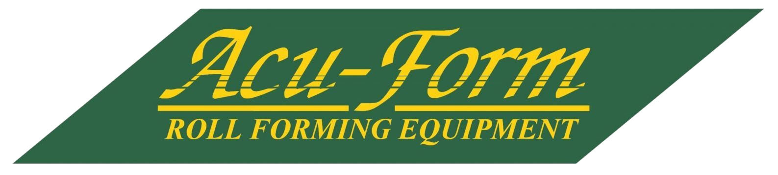 Acu-Form Roll Forming Equipment
